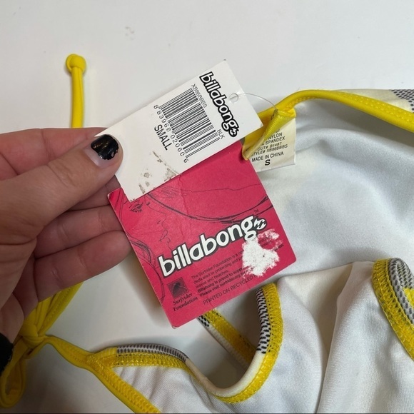 Billabong Plaid Bikini Bottom Small - Picture 5 of 6